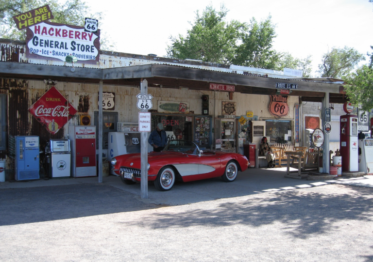 hackberry historic Route 66